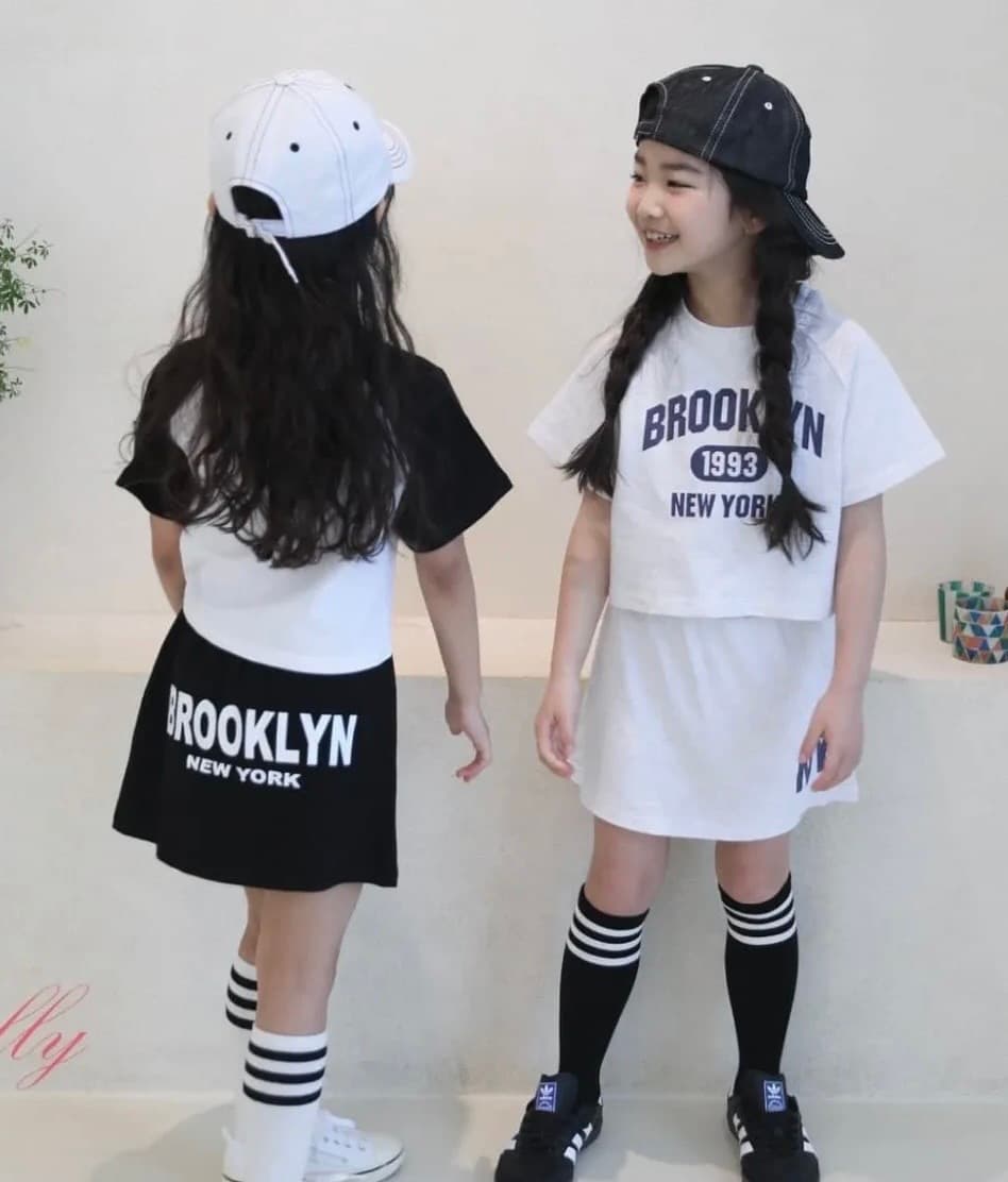 現貨-正韓 BROOKLYN 拼色兩件式套裝